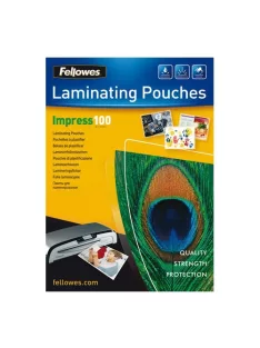   Fellowes Lamináló fólia Fellowes A/4 100 mic. 100 lap/csomag
