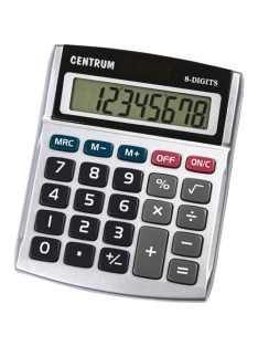 Centrum Számológép Centrum asztali 130x110x18 mm szürke