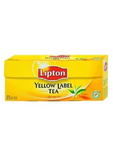 Noname Tea Lipton Yellow Label fekete