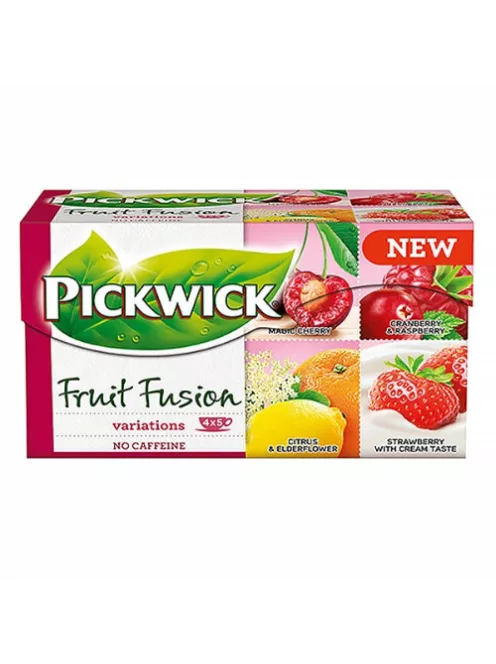 Noname Tea Pickwick Fruit Fusion piros variációk