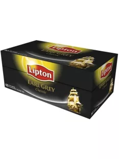 Noname Tea Lipton Earl Grey 50x1,5g fekete