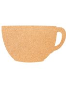 Securit Parafatábla Securit Sziluett Csésze + Táblatűkkel és kétoldalas ragasztószalaggal 30x45cm