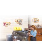 Securit Parafatábla Securit Sziluett Csésze + Táblatűkkel és kétoldalas ragasztószalaggal 30x45cm