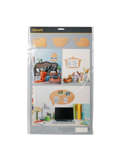 Securit Parafatábla Securit Sziluett Fazék + Táblatűkkel és kétoldalas ragasztószalaggal 30x45cm