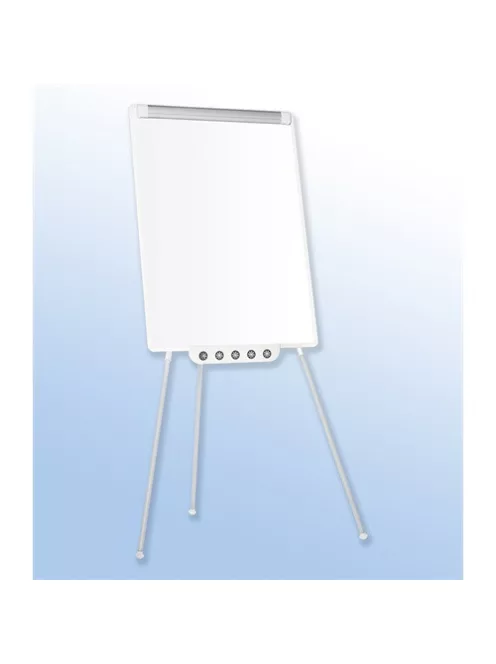 Bi-Office Flipchart tábla Bi-Office 70x100 cm 3 lábas, 5 db-os táblamarker tartóval