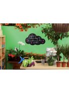 Securit Krétatábla Securit Sziluett 30x50 cm Felhő - tartalmaz tábla markert és falra ragasztó csíkot 30x50cm