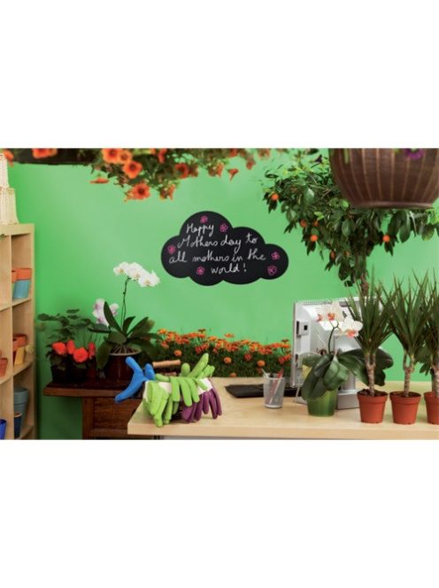 Securit Krétatábla Securit Sziluett 30x50 cm Felhő - tartalmaz tábla markert és falra ragasztó csíkot 30x50cm