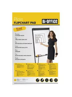   Bi-Office Flipchart papír Bi-Office 59x81 cm 55g 20 ív/csomag sima