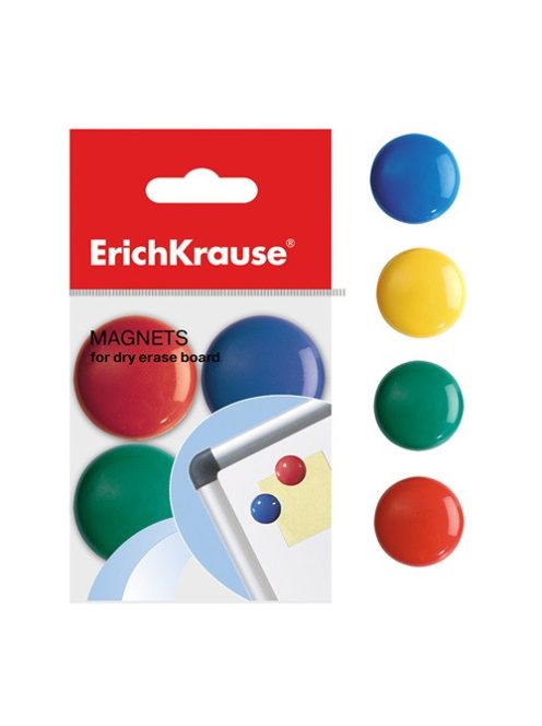 ErichKrause Táblamágnes ErichKrause 20 mm 12 db/csomag vegyes színek