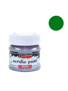   Pentart Kreatív akrilfesték Pentart fényes 50 ml középzöld