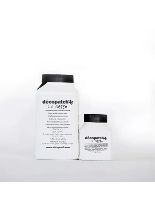 Décopatch Kreatív akrilfesték Clairefontaine Décopatch Gesso fehér 300g