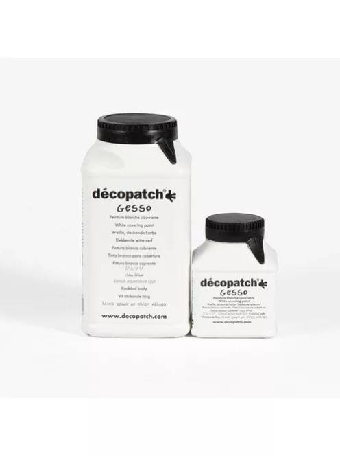 Décopatch Kreatív akrilfesték Clairefontaine Décopatch Gesso fehér 300g