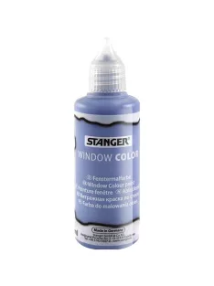   Stanger Kreatív üvegmatrica festék Stanger 80 ml azúrkék