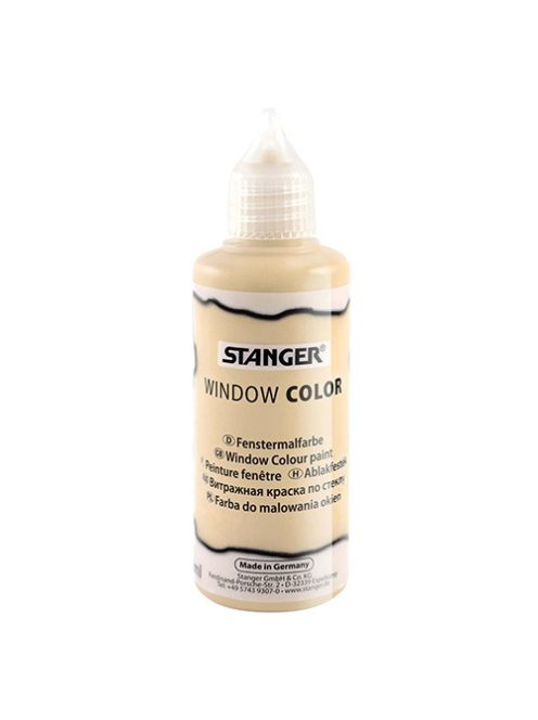 Stanger Kreatív üvegmatrica festék Stanger 80 ml bőrszín