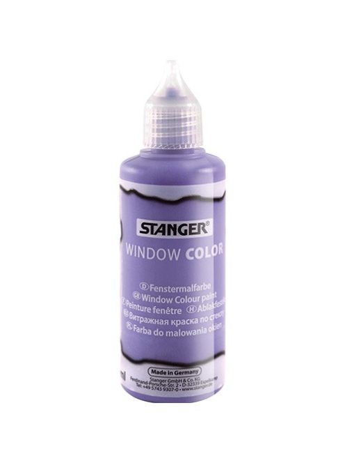 Stanger Kreatív üvegmatrica festék Stanger 80 ml lila