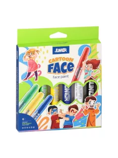 Junior Kreatív arcfesték Junior 6 db-os klt.