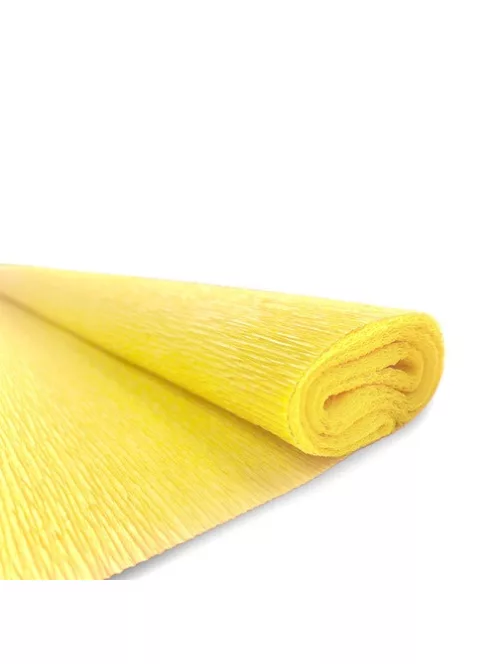Noname Krepp-papír 200x50 cm citromsárga