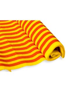   Jolly Krepp-papír Jolly 50x200 cm 28g/m2 sárga piros csíkos
