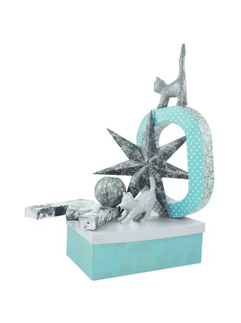 Décopatch Kreatív decoupage papír Clairefontaine Décopatch 30x40 cm ref.537