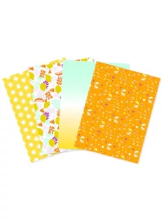   Décopatch Kreatív decoupage papír Clairefontaine Décopatch 4 mintával ref. DP034C