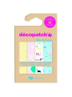   Décopatch Kreatív decoupage papír Clairefontaine Décopatch 4 mintával ref. DP037C