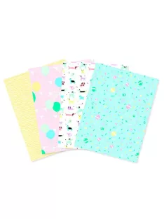   Décopatch Kreatív decoupage papír Clairefontaine Décopatch 4 mintával ref. DP037C