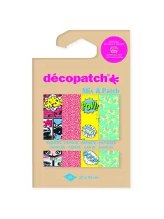   Décopatch Kreatív decoupage papír Clairefontaine Décopatch 4 mintával ref. DP039C