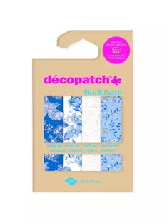   Décopatch Kreatív decoupage papír Clairefontaine Décopatch 4 mintával ref. DP031C