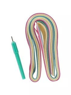   Statovac Kreatív Quilling papírcsík-szett Junior 5 mm x 75 cm vegyes színek