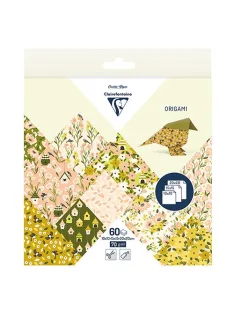   Clairefontaine Origami Clairefontaine 60 lap, 3 méret, Tavasz