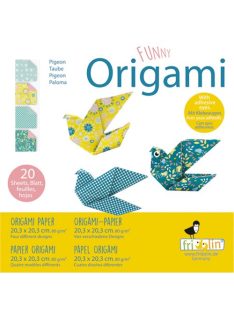   Fridolin Origami Fridolin Funny Galamb 20x20 cm 20 lap/csomag