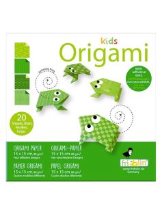 Fridolin Origami Fridolin Kids Béka 15x15 cm 20 lap/csomag
