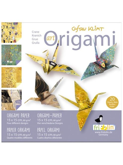 Fridolin Origami Fridolin Art Klimt 15x15 cm 20 lap/csomag