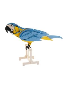 Fridolin 3D papírmodell Fridolin Papagáj