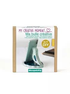   Décopatch Kreatív decoupage készlet Clairefontaine Décopatch My creative moment - Telefontartó