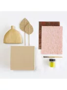 Décopatch Kreatív decoupage készlet Clairefontaine Décopatch My creative moment - Váza/Levelek