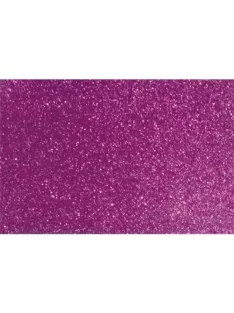   Noname Kreatív dekorgumilap öntapadós 20x30 cm 2 mm glitteres ciklámen