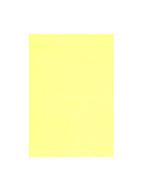 Noname Kreatív dekorgumilap A/4 2 mm citromsárga