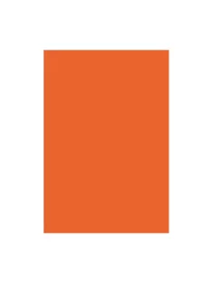 Noname Kreatív dekorgumilap A/4 2 mm sötét narancssárga