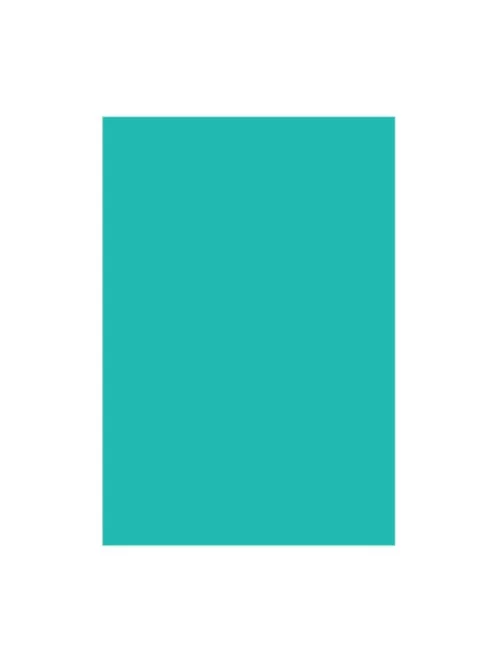 Noname Kreatív dekorgumilap A/4 2 mm türkiz