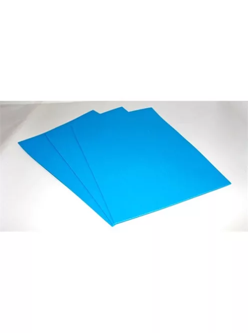 Noname Kreatív dekorgumilap A/4 2 mm türkizkék