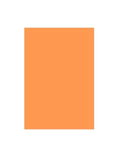 Noname Kreatív dekorgumilap A/4 2 mm világos narancssárga