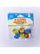 Junior Kreatív dekoráció Junior fa eper 15 db/csomag