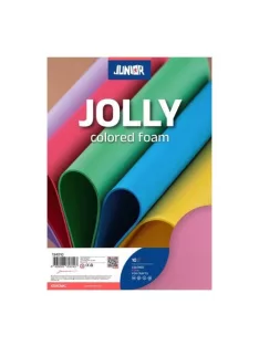   Junior Kreatív Junior dekor gumilap A/4, rózsaszín, 10 db/csomag