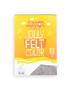 Junior Kreatív Junior filc lapok A/4, szürke, 10 db/csomag