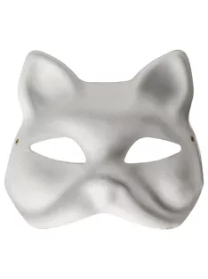 Junior Kreatív Junior papír álarc, natúr, macska