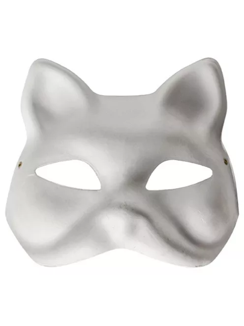 Junior Kreatív Junior papír álarc, natúr, macska