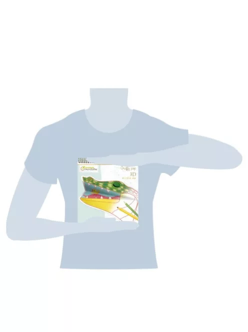 Avenue Mandarine Kreatív színező Avenue Mandarine Graffy Pop 3D, spirálos, A szavanna állatai