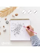 Avenue Mandarine Kreatív színezőfüzet Avenue Mandarine Wild 3 spirálos