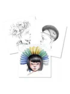   Avenue Mandarine Kreatív színezőfüzet Avenue Mandarine Wild 5 spirálos